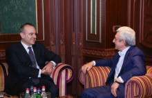 Սերժ Սարգսյանը հանդիպել է Իտալիայի դեսպանի հետ