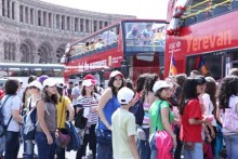 <<Երևան Սիթի Տուր>> երկժամանոց զբոսաշրջային ծրագիր է կազմակերպվել սիրիահայ մանուկների և պատանիների համար  