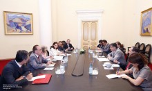 Тигран Саркисян принял заместителя Министра иностранных дел Италии