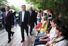 Կենտրոնի փոքրիկների առաջին բաց դասին ներկա է եղել քաղաքապետ Տարոն Մարգարյանը 
