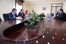 Քաղաքապետ Տարոն Մարգարյանը հանդիպել է <<Օրանժ Արմենիա>> ՓԲԸ-ի գլխավոր տնօրեն Ֆրանսիս Ժելիբտերին 