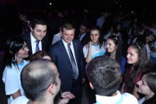 Քաղաքապետ Տարոն Մարգարյանը ներկա է գտնվել <<Երևանը մեր տունն է>> երիտասարդական արշավի եզրափակիչ միջոցառմանը 