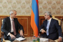 Նախագահ Սերժ Սարգսյանն ընդունել է Միացյալ Թագավորության ԱԳՆ Եվրոպական հարցերով պետական նախարար Դեյվիդ Լիդինգտոնին