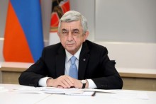 ՀՀ երրորդ նախագահ, ՀՀԿ նախագահ Սերժ Սարգսյանն այսօր հեռավար մասնակցում է «XXI դարի գլոբալ մարտահրավերները. միջկուսակցական հարթություն» թեմայով տեսակոնֆերանսին