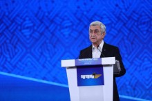 ՀՀԿ նախագահ Սերժ Սարգսյանի հաշվետու զեկույցը ՀՀԿ 17-րդ համագումարում