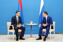 Տիգրան Սարգսյանը և Դմիտրի Մեդվեդևը քննարկել են հայ-ռուսական համագործակցության հետագա զարգացմանն առնչվող հարցեր