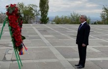 Message of the Third President of Armenia Serzh Sargsyan on the occasion of the Armenian Genocide Victims Remembrance Day