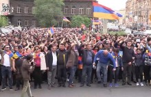 Արմեն Աշոտյանի պարը` Սախարովի հրապարակում