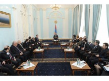 Serzh Sargsyan received members of the delegation of the Committee of the Parliamentary Assembly of Euronest