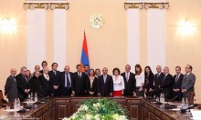 ՀՀ ԱԺ նախագահ Հովիկ Աբրահամյանն ընդունեց Իտալիայի Սենատի եւ Պատգամավորների պալատի Իտալիա-Հայաստան պատգամավորական բարեկամության խմբի անդամներին