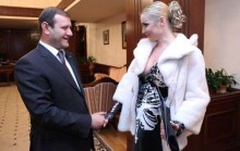 Քաղաքապետ Տարոն Մարգարյանը հանդիպել է ռուսական բալետի աշխարհահռչակ պարուհի Անաստասիա Վոլոչկովայի հետ