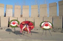 Дань уважения памяти погибших за независимость Родины