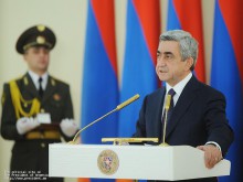 Serzh Sargsyan handed the RA State Awards for 2011