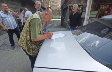 Ստորագրահավաքը շարունակվում է Ք․ Ալավերդիում
