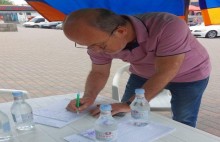 Ստորագրահավաք  Էրեբունի վարչական շրջանում 