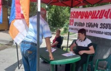 Ստորագրահավաք Դավթաշեն վարչական շրջանում 