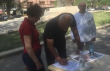 Ստորագրահավաքը Շենգավիթ վարչական շրջանում 