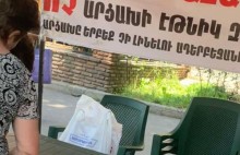 Ստորագրահավաքը Դավթաշեն վարչական շրջանում 
