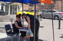 Ստորագրահավաքը Արաբկիր վարչական շրջանում 