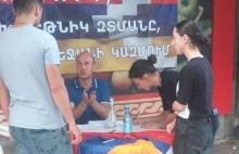 Ստորագրահավաքը Շենգավիթ վարչական շրջանում 