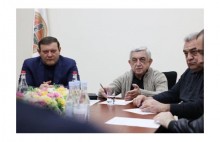 ՀՀ 3-րդ նախագահ, ՀՀԿ նախագահ Սերժ Սարգսյանը  հանդիպել է ՀՀԿ Մալաթիա-Սեբաստիա շրջանային կազմակերպության  ակտիվի հետ
