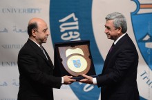 ՆԱԽԱԳԱՀ ՍԵՐԺ ՍԱՐԳՍՅԱՆԸ ԼԻԲԱՆԱՆՈՒՄ ԱՅՑԵԼԵԼ Է ՀԱՅԿԱԶՅԱՆ ՀԱՄԱԼՍԱՐԱՆ