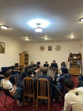 ՀՀԿ ԵԿ ղեկավար Հենրիխ Դանիելյանը և ՀՀԿ ԵԿ մարզային խորհրդի ղեկավար Տիգրան Գրիգորյանը հանդիպեցին Աբովյանի երիտասարդական կառույցի անդամներին