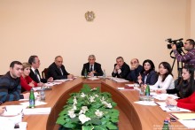 Հանդիպում հասարակական կազմակերպությունների ներկայացուցիչների հետ