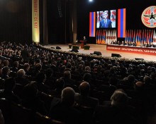 Չիանաստանի Կոմունիստական կուսակցության Եվրասիական վարչության պետի տեղակալ պարոն Ցյան Նայչենի ելույթը ՀՀԿ համագումարում