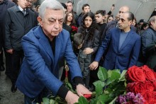  Serzh Sargsyan paid tribute to the memory of the victims of the Armenian Genocide