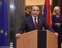 ԱԺ նախագահ Հովիկ Աբրահամյանի ողջույնի խոսքը Եվրամիություն-Հայաստան բարեկամության խմբի ստեղծման արարողության ժամանակ