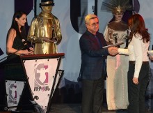 PRESIDENT SERZH SARGSYAN ATTENDED THE AWARD CEREMONY OF ARMENIA’S YOUTH FOUNDATION