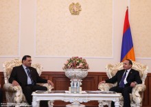 ՀՀ ԱԺ նախագահ Հովիկ Աբրահամյանն ընդունեց Բահրեյնի խորհրդարանական պատվիրակությանը