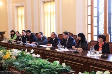 ՀՀ Ազգային ժողովի նախագահ Հովիկ Աբրահամյանն ընդունեց Գունար Վիգանդին