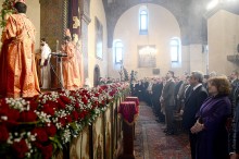 ՍԵՐԺ ՍԱՐԳՍՅԱՆԸ ՆԵՐԿԱ Է ԳՏՆՎԵԼ ՍԲ. ԶԱՏԿԻ ՏՈՆԻ ԱՌԹԻՎ ՄԱՏՈՒՑՎԱԾ ՀԱՅՐԱՊԵՏԱԿԱՆ ՍԲ. ՊԱՏԱՐԱԳԻՆ