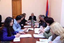 ԱԺ առողջապահության, մայրության եւ մանկության հարցերի մշտական հանձնաժողովի նիստում