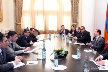 Վարչապետն ընդունել է Եվրոպական խորհրդարանի մի խումբ պատգամավորների