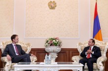 ՀՀ ԱԺ նախագահ Հովիկ Աբրահամյանն ընդունեց Շվեյցարիայի դեսպանին