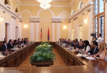 ՀՀ ԱԺ նախագահ Հովիկ Աբրահամյանն ընդունեց ԱՄՆ Կալիֆորնիայի Նահանգային ժողովի նախագահ Ջոն Պերեսին