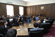 «Բաց դաս» ծրագրի հյուրերը թիվ 170 ավագ դպրոցի աշակերտներն էին