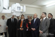Վարչապետն այցելել է Սուրբ Գրիգոր Լուսավորիչ բժշկական կենտրոն
