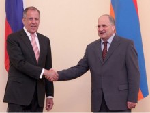 ՀՀ ԱԺ նախագահն ընդունեց ՌԴ արտաքին գործերի նախարար Սերգեյ Լավրովին