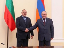ԱԺ նախագահ Սամվել Նիկոյանն ընդունեց Բուլղարիայի վարչապետ Բոյկո Բորիսովին 