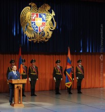 PRESIDENT SERZH SARGSYAN ATTENDED THE 22ND CEREMONY DEDICATED TO THE REPUBLIC OF ARMENIA ARMED FORCES