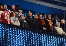 PRESIDENT ATTENDED THE OPENING CEREMONY OF THE 22TH WINTER OLYMPIC GAMES