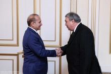 ՀՀ ԱԺ նախագահ Հովիկ Աբրահամյանն ընդունեց Հայաստանում Թուրքմենստանի դեսպանին