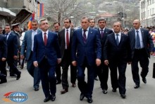 ՀՀ Նախագահը Գորիսում այցելեց «Սոցիալական տուն» ծրագրով կառուցվող շենքի շինհրապարակ