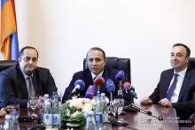 PM Introduces Newly Appointed Minister of Justice Hovhannes Manukyan