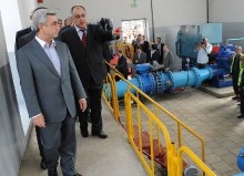 ՀՀ Նախագահին Ալագյազ համայնքում ներկայացվեց գազաֆիկացման աշխատանքների ընթացքը