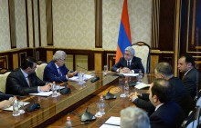 ՍԵՐԺ ՍԱՐԳՍՅԱՆԸ ՀԱՆԴԻՊԵԼ Է ՀՀ ՆԱԽԱԳԱՀԻՆ ԱՌԸՆԹԵՐ ՍԱՀՄԱՆԱԴՐԱԿԱՆ ԲԱՐԵՓՈԽՈՒՄՆԵՐԻ ՄԱՍՆԱԳԻՏԱԿԱՆ ՀԱՆՁՆԱԺՈՂՈՎԻ ԱՆԴԱՄՆԵՐԻ ՀԵՏ